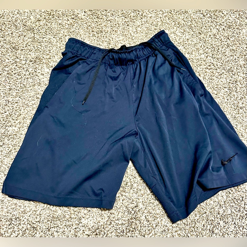 Navy Nike Dry Fit Shorts Small